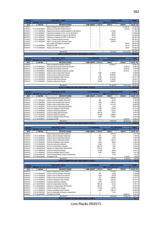 382
Livro Razão 09/2013
 