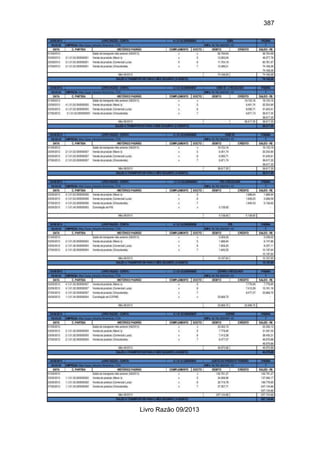 387
Livro Razão 09/2013
 