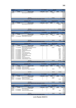 388
Livro Razão 09/2013
 