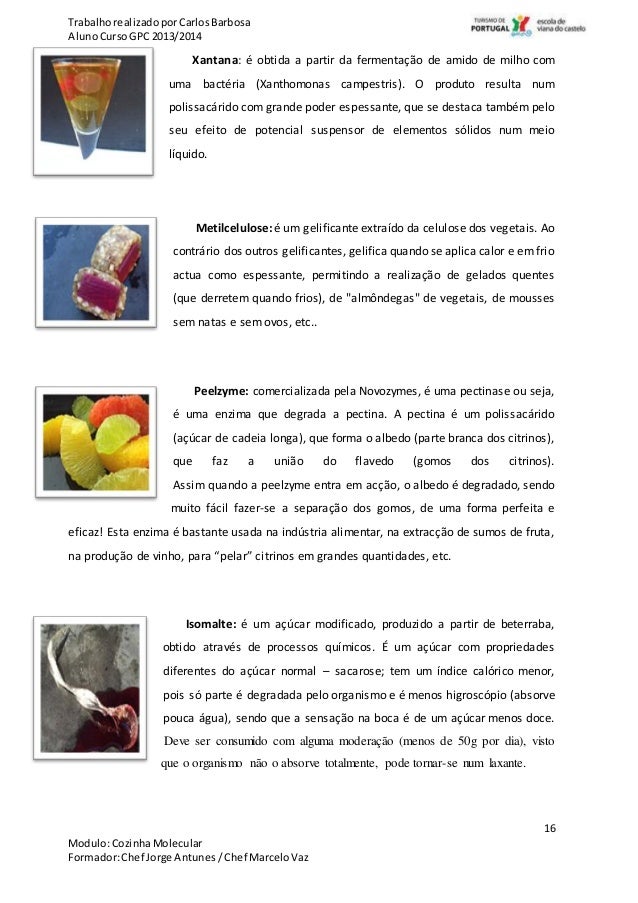 Gastronomia Molecular... Ciência na cozinha