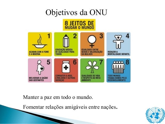 ONU Organização das Nações Unidas