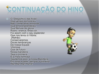 O emblema O estádio A equipa 