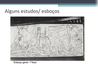 Alguns estudos/ esboços Esboço geral- 1°fase 