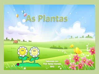 As Plantas Elaborado por:  Prof. Teresa Moreno 2011 