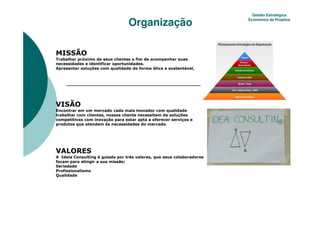 Gestão Estratégica

                            Organização             Econômica de Projetos




                                              ! #
                                               "




$
%                                 "
                  #
    "            " &                      "
                  '




$ ( )%
    *        +   +          , "       #
         +             &-

.
/
 