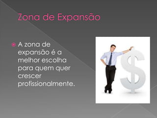 Zona de ExpansãoA zona de expansão é a melhor escolha para quem quer crescer profissionalmente.