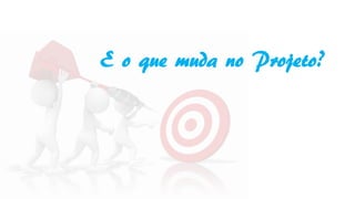 E o que muda no Projeto?
 