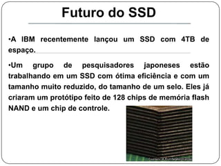 Futuro do SSDA IBM recentemente lançou um SSD com 4TB de espaço.