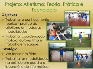 Regiões do Brasil: O olhar dos AlunosObjetivoDespertar a curiosidade em conhecer cada particularidade das regiões através de um trabalho lúdico como teatro e maquete tendo em vista conhecer aspectos locais e globais.EstratégiaAula em Data show sobre as regiões;Pesquisa em livros e na internetRepresentar em forma de desenho a cultura de cada regiãoFazer cartazes com figuras de cada regiãoRepresentação teatral em forma de telejornal