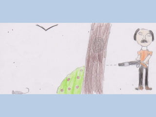 O caçador caçado – Luísa Ducla soares - ilustrações: B2.5