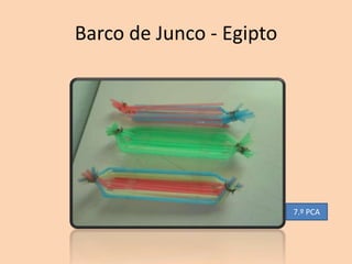 Barco de Junco - Egipto




                          7.º PCA
 