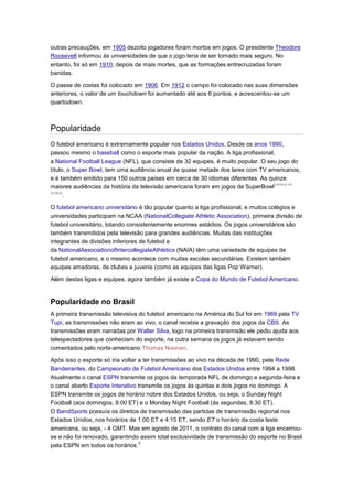 Tabela de Confrontos: Paulista Futebol Americano 2011