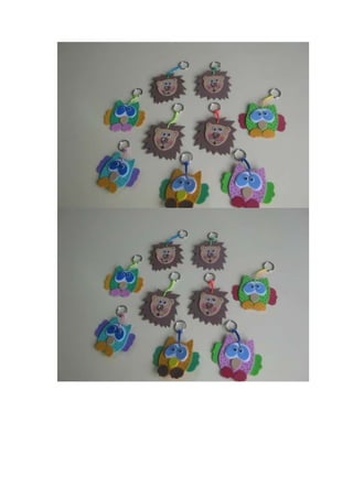 Trabalhos elaborados para a feira