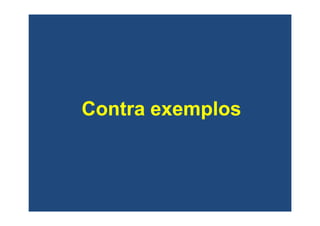 ContraContra exemplosexemplos
 