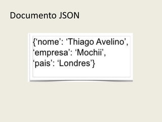 Documento JSON
 