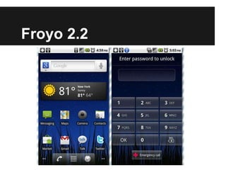 Froyo 2.2
 