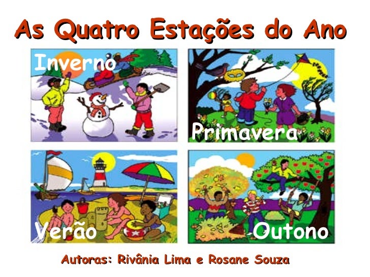 As 4 Estações Do Ano E Suas Caracteristicas