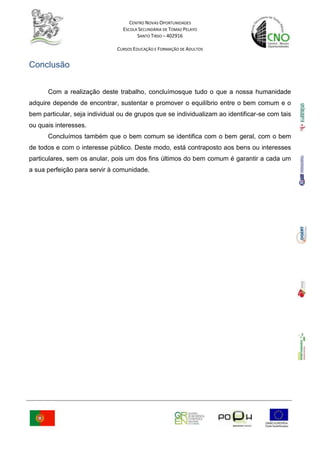 Trabalho sobre o bem...