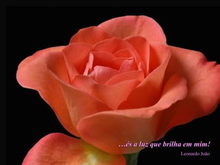 ……és a luz que brilha em mim!és a luz que brilha em mim!
Leonardo JoãoLeonardo João
 