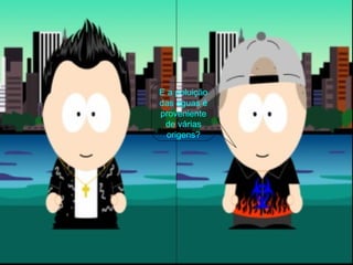 E a poluição das águas é proveniente de várias origens? 