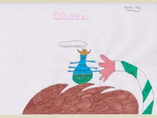 Piolhex no planeta Capitis (Ilustrações) - turma B2.3