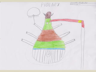 Piolhex no planeta Capitis (Ilustrações) - turma B2.3