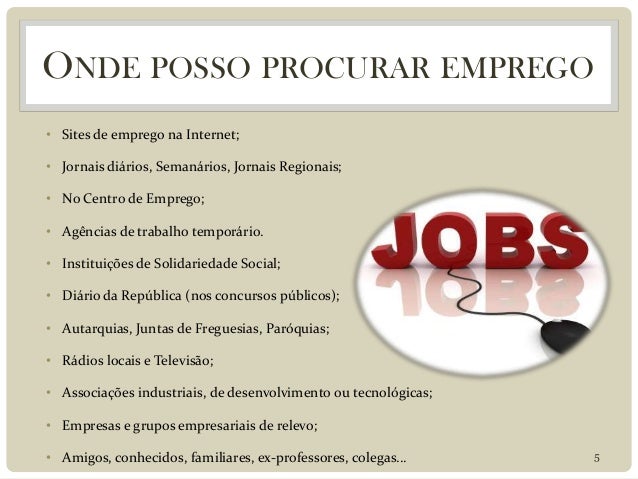 Técnicas de Procura de Emprego