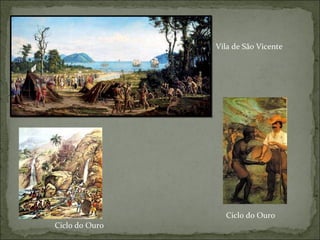 Vila de São Vicente
Ciclo do Ouro
Ciclo do Ouro
 