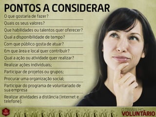 Trabalho voluntario