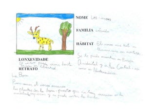 Traballo Animais Salvaxes