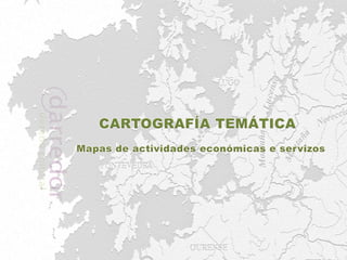 Trabajos cartografía