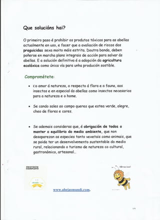 Traballo sobre as abellas.jesús e ángeles