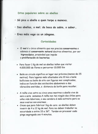 Traballo sobre as abellas.jesús e ángeles