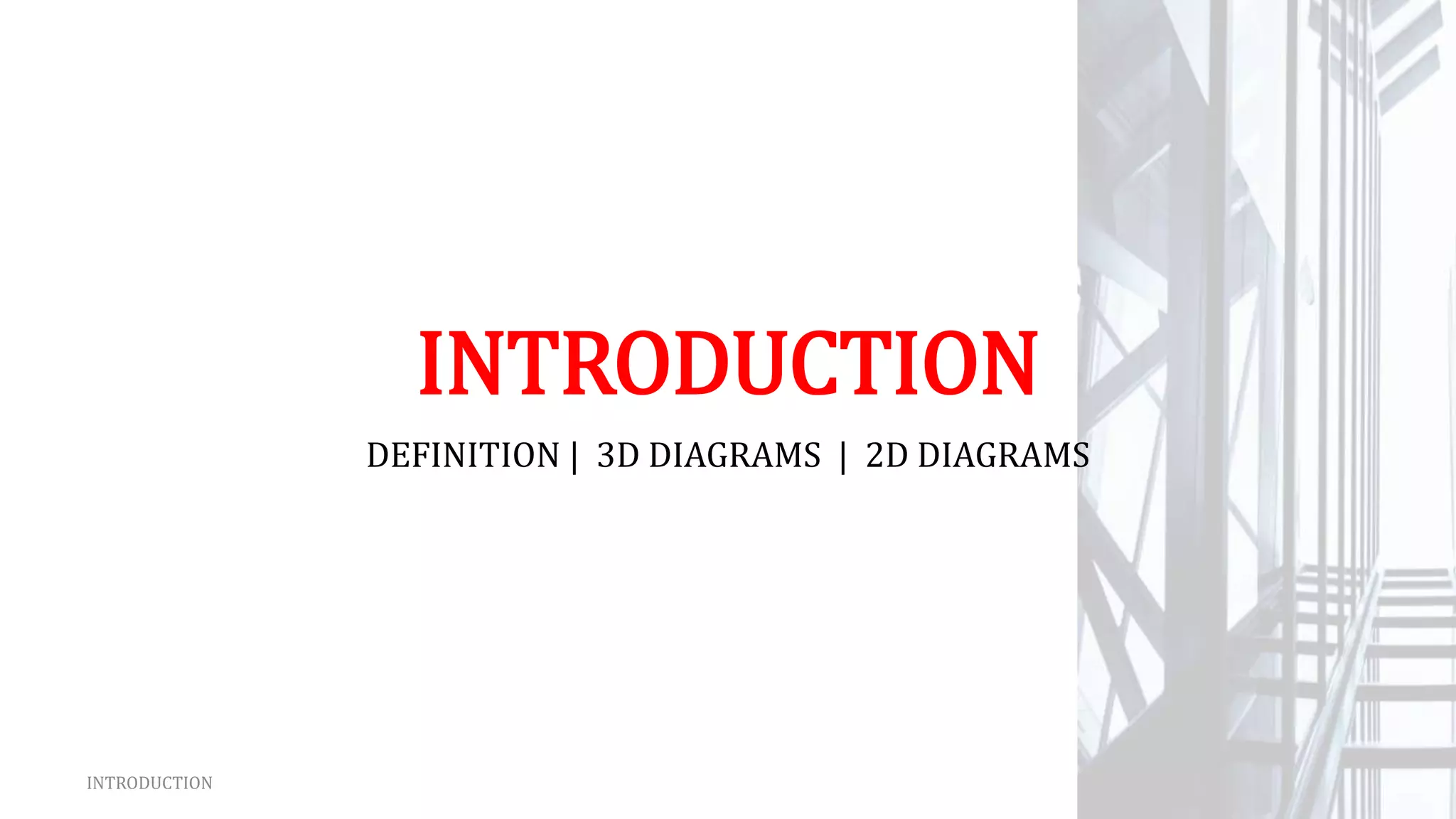 INTRODUCTION
DEFINITION | 3D DIAGRAMS | 2D DIAGRAMS
INTRODUCTION
 