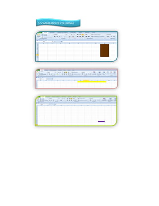 5.SOMBREADO DE COLUMNAS