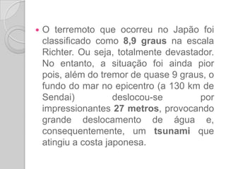 Como se formam os tsunamis