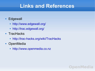 Trac  Project And Process Management For Developers And Sys Admins Presentation