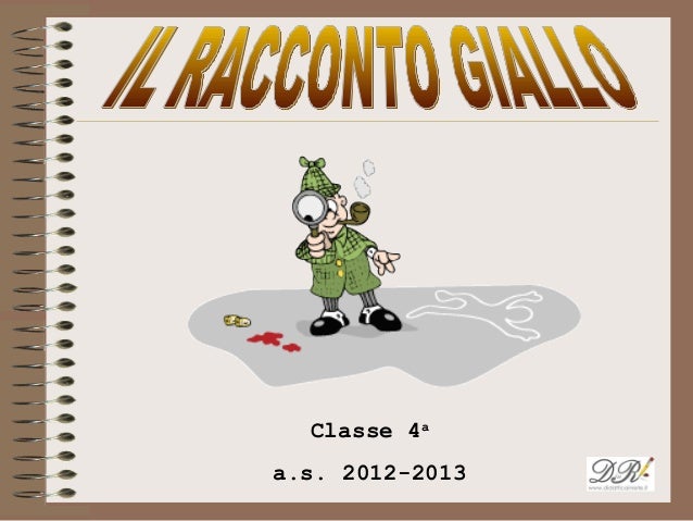 Traccia racconto giallo