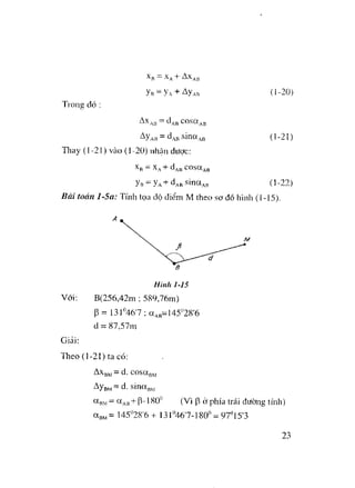 Trắc Địa Đại Cương