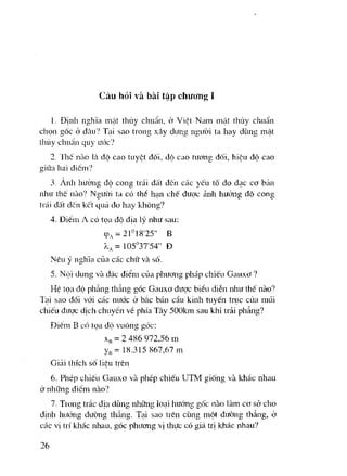 Trắc Địa Đại Cương