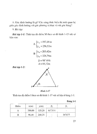 Trắc Địa Đại Cương