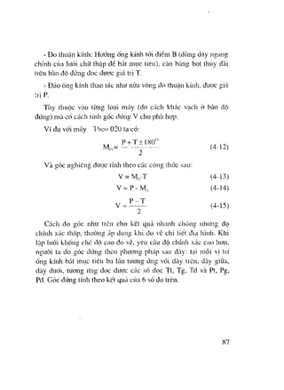 Trắc Địa Đại Cương
