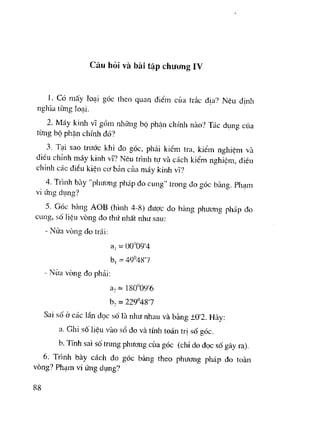 Trắc Địa Đại Cương