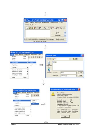 - 56 -
LPEGC Année universitaire 2010/2011
 