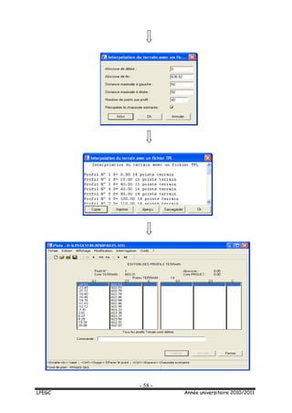 - 58 -
LPEGC Année universitaire 2010/2011
 