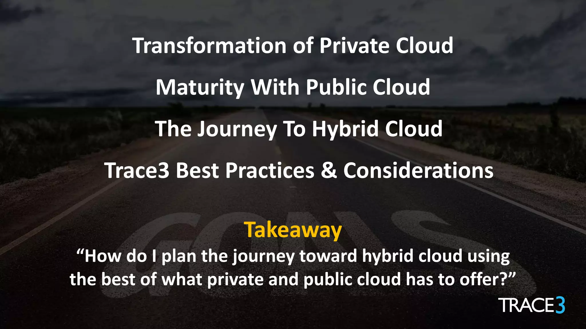 Hybrid Cloud Journey - Maximizing Private and Public Cloud | PPTX