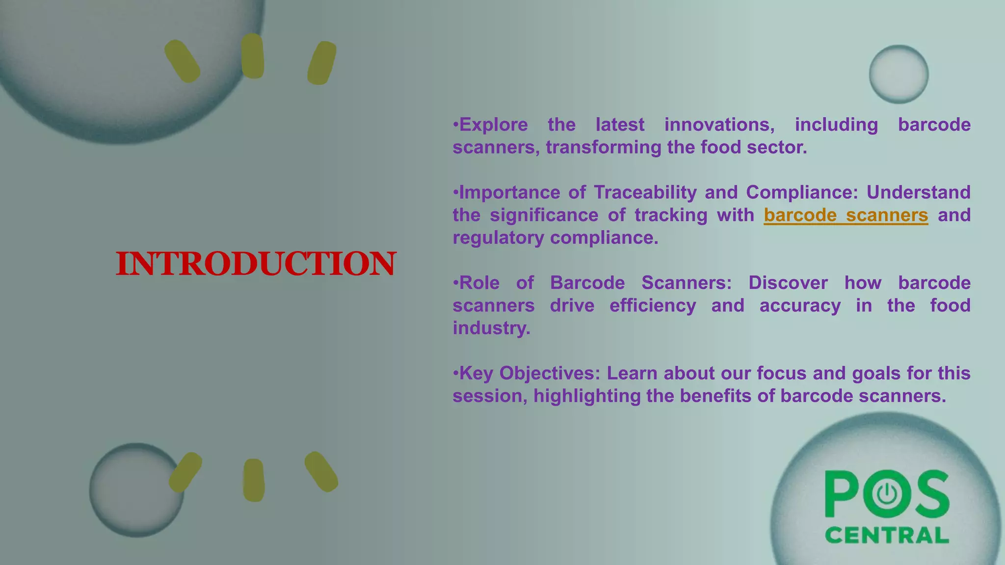 Traceability and Compliance with Barcode Scanners in Food Industry ...