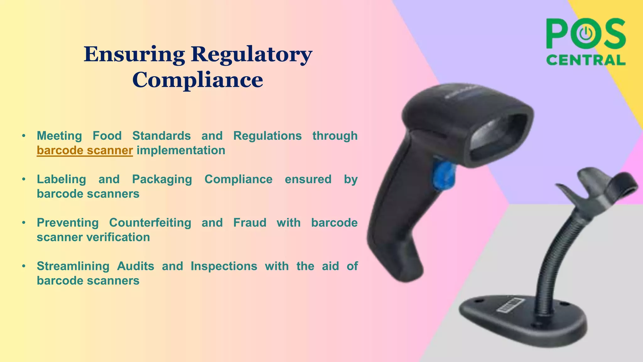 Traceability and Compliance with Barcode Scanners in Food Industry ...