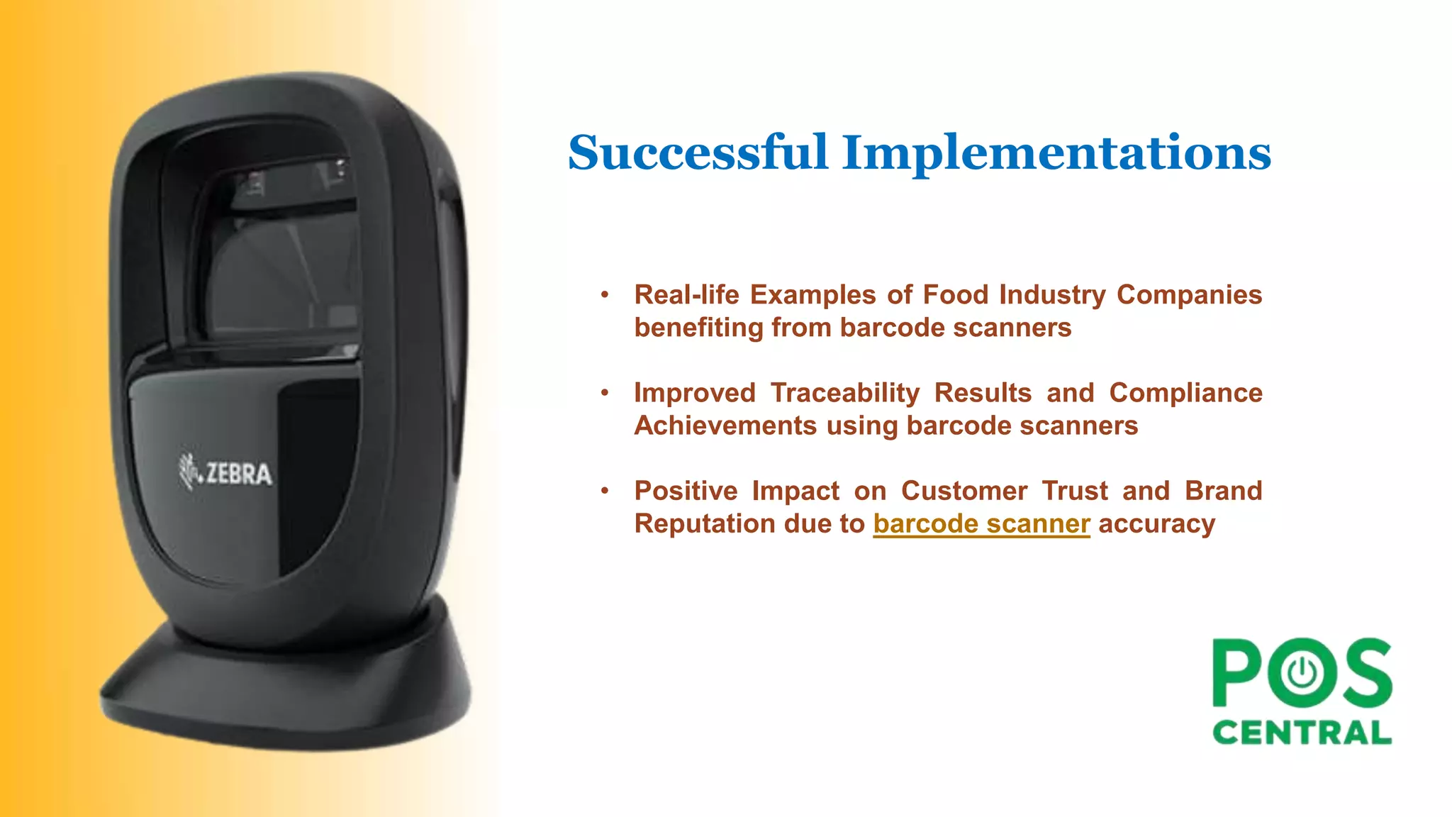 Traceability and Compliance with Barcode Scanners in Food Industry ...