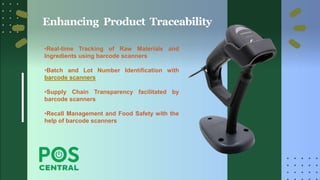 Traceability and Compliance with Barcode Scanners in Food Industry ...